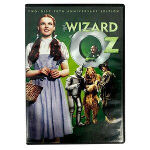 The Wizard Of Oz 70th Anniversary Two Disc DVD Judy Garland Warner Bros